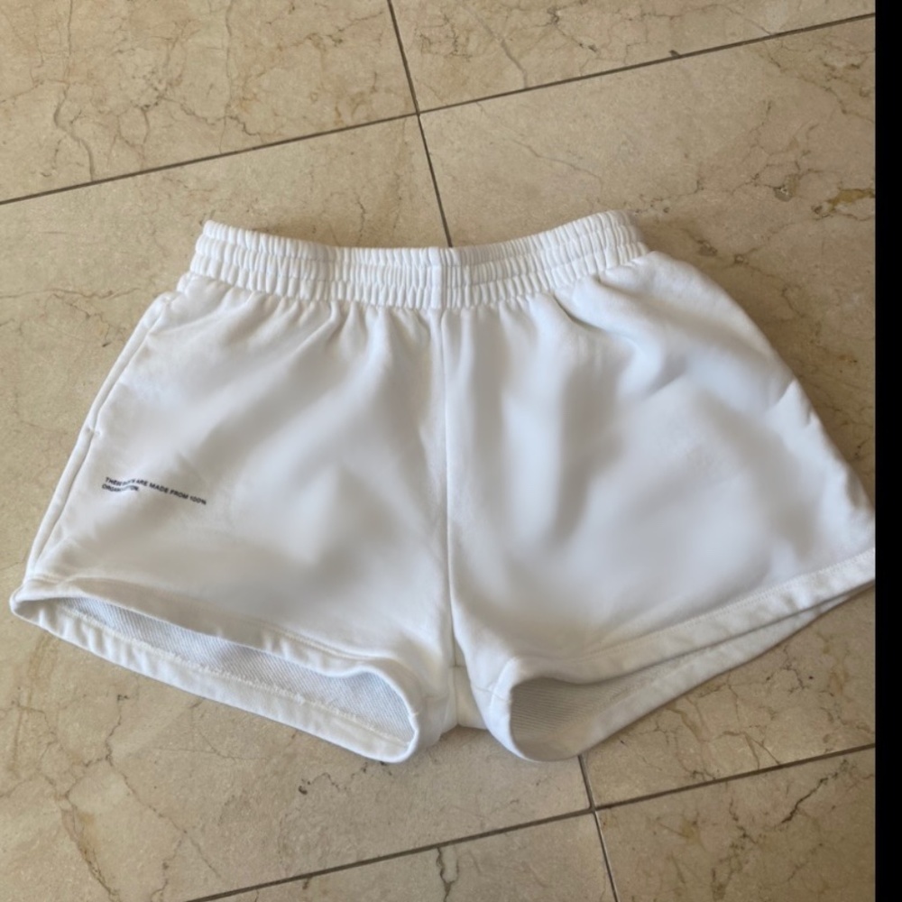 Pangaia Off White Recycle Cotton Shorts XXS XS